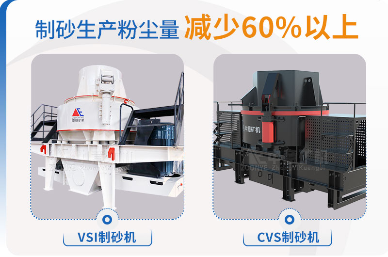 CV系列沖擊式制砂設備采用高耐磨材質